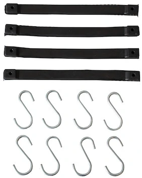 Replacement 8 Foot Tarp Kit for 96 x 47 Inch SCH Hopper for SaltDogg 1400 Series Spreaders
