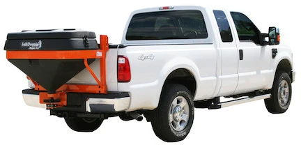 SaltDogg 10.8 Cubic Foot Black Polymer Electric Tailgate Spreader