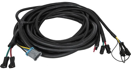 Replacement Main Wire Harness with Separate Pin Spinner Connectors for SaltDogg Spreaders